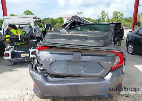 2020 Honda Civic Sport from USA, damaged, VIN 2HGFC2F86LH601456